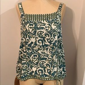 Printed Tank with Adjustable Straps